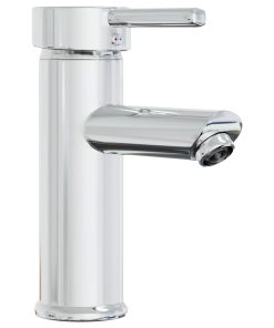 Lavabo Da Incasso Con Rubinetto 61x39x18 Cm In Ceramica Bianco