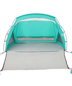 Tenda Da Spiaggia 2 Persone Verde Mare Impermeabile