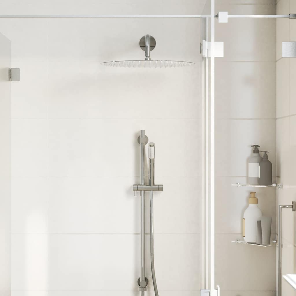Testa Doccia A Pioggia In Acciaio Inox 304 40 Cm Rotonda