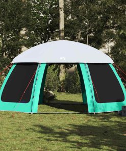 Tenda Da Piscina Con Patta Rimovibile&pareti In Rete 510x510 cm