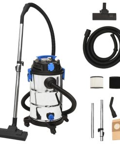Aspirapolvere E Aspiraliquidi 1200 W 30 L Argento