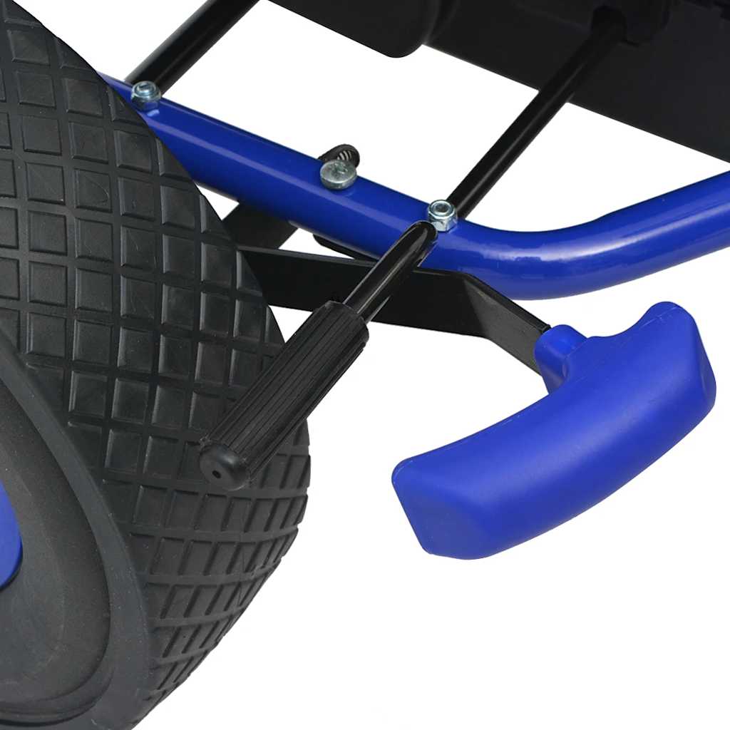 Go Kart A Pedali Con Seduta Regolabile Blu