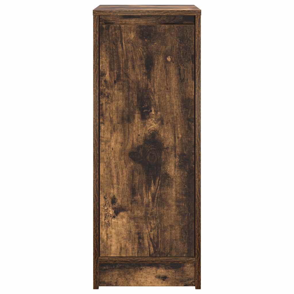 Scarpiera Rovere Fumo 29,5x34x76 Cm In Legno Multistrato - Image 4