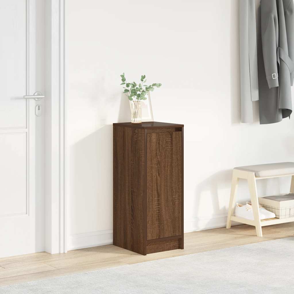 Scarpiera Rovere Marrone 29,5x34x76 Cm In Legno Multistrato - Image 5