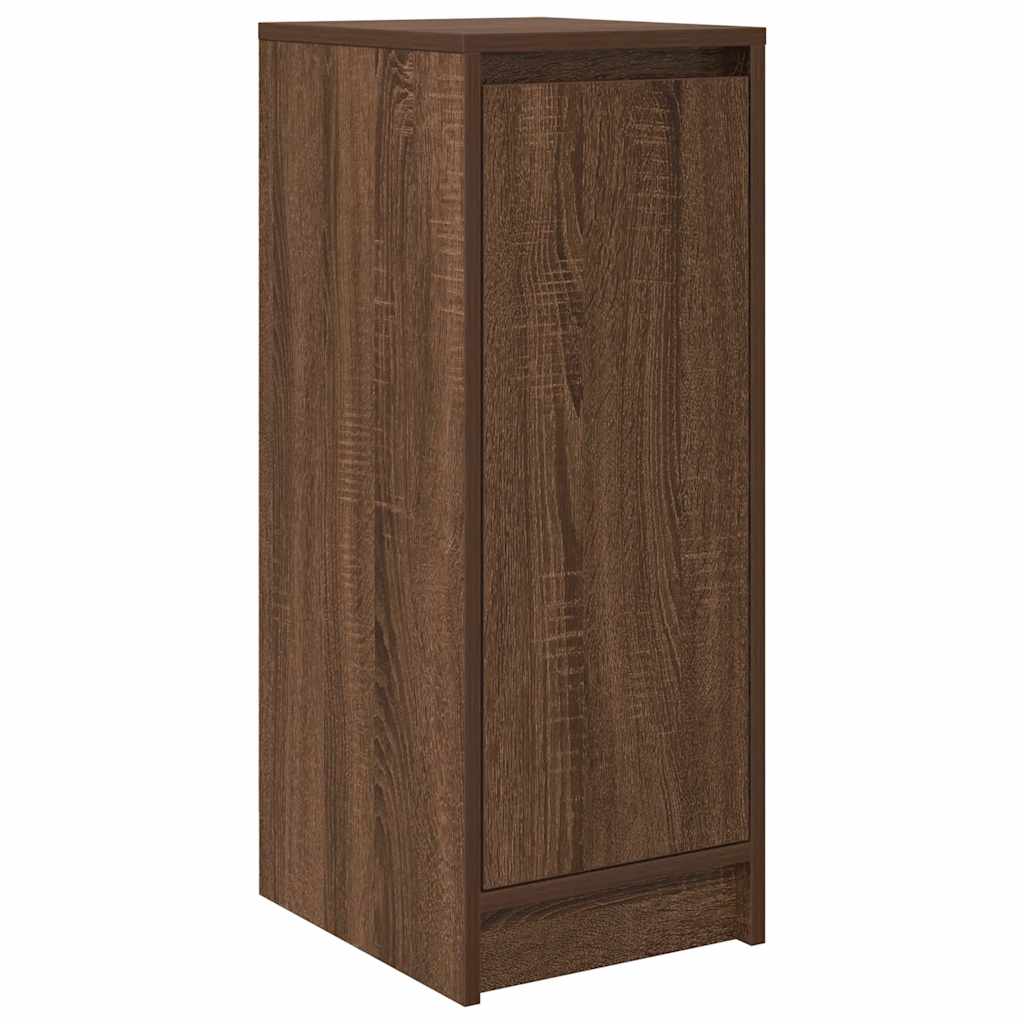 Scarpiera Rovere Marrone 29,5x34x76 Cm In Legno Multistrato - Image 6