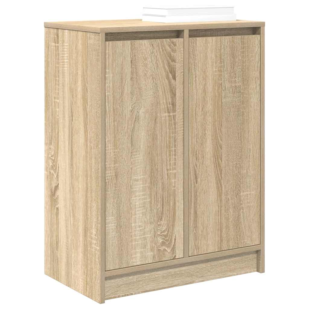Scarpiera Rovere Sonoma 57x34x76 Cm In Legno Multistrato - Image 3