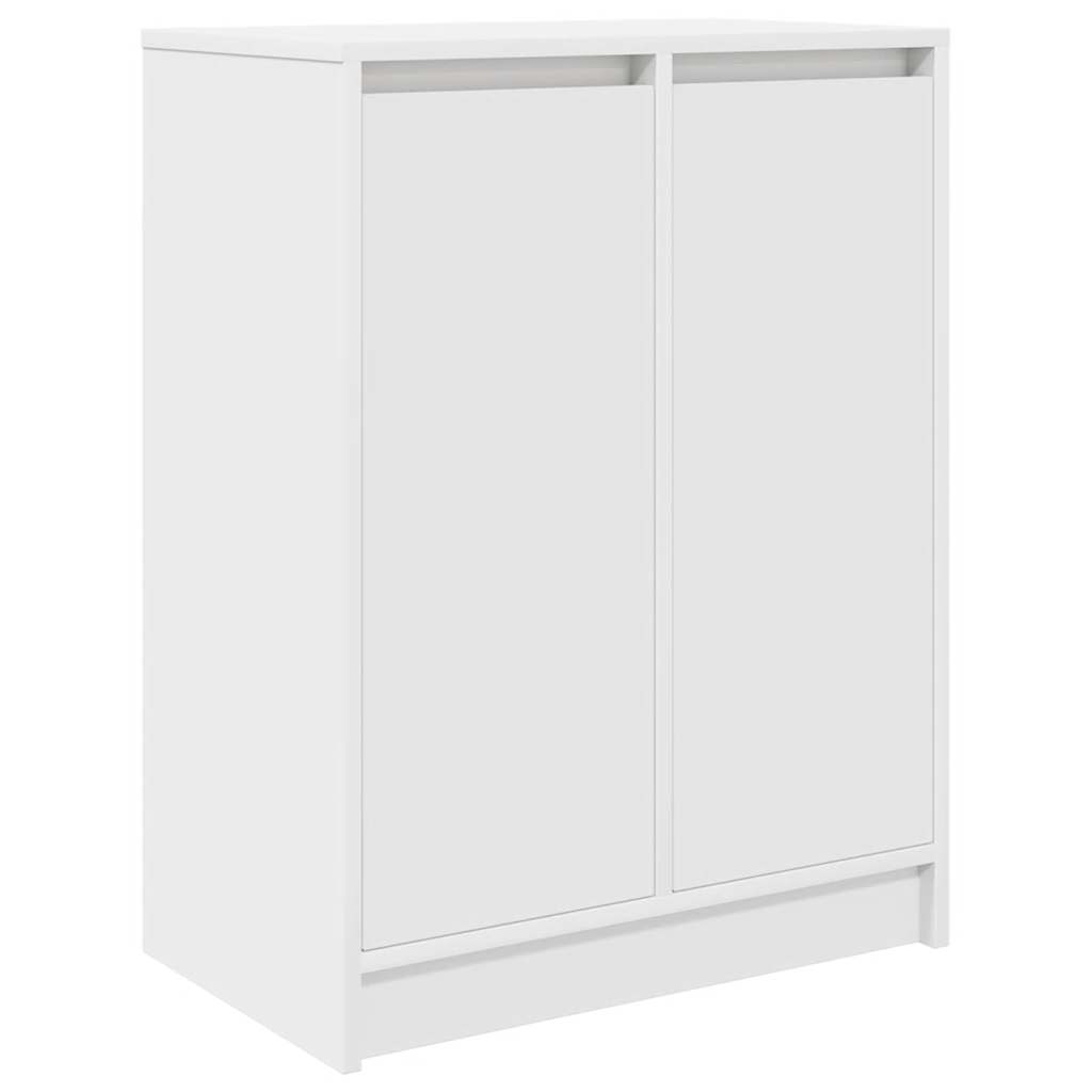 Scarpiera Bianca 57x34x76 Cm In Legno Multistrato - Image 6