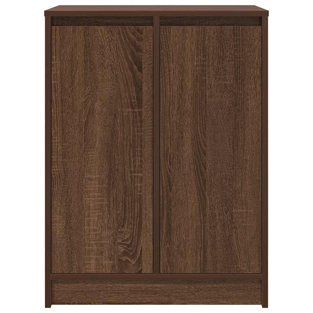 Scarpiera Rovere Marrone 57x34x76 Cm In Legno Multistrato - Image 6