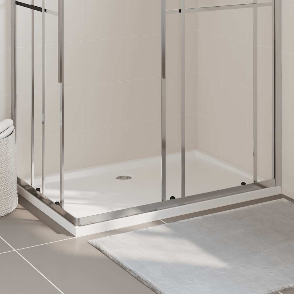 Piatto Doccia In Abs Rettangolare Bianco 80x120 cm - Image 5