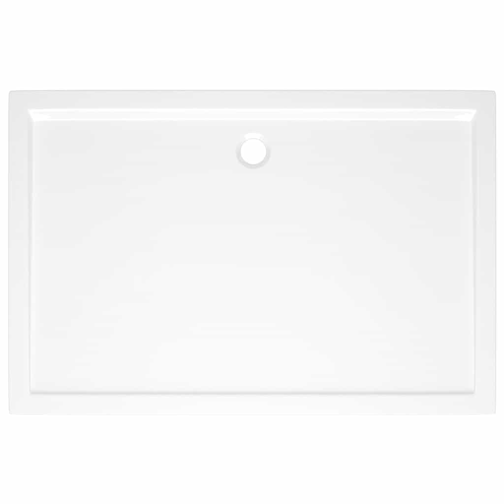 Piatto Doccia In Abs Rettangolare Bianco 80x120 cm - Image 4