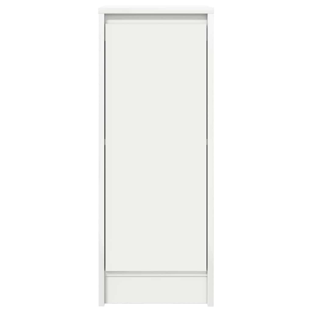 Credenza Bianca 29,5x34x76 Cm In Legno Multistrato - Image 4