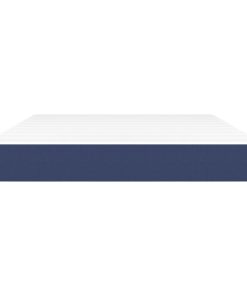 Materasso A Molle Insacchettate Blu 140x200x20 Cm In Tessuto