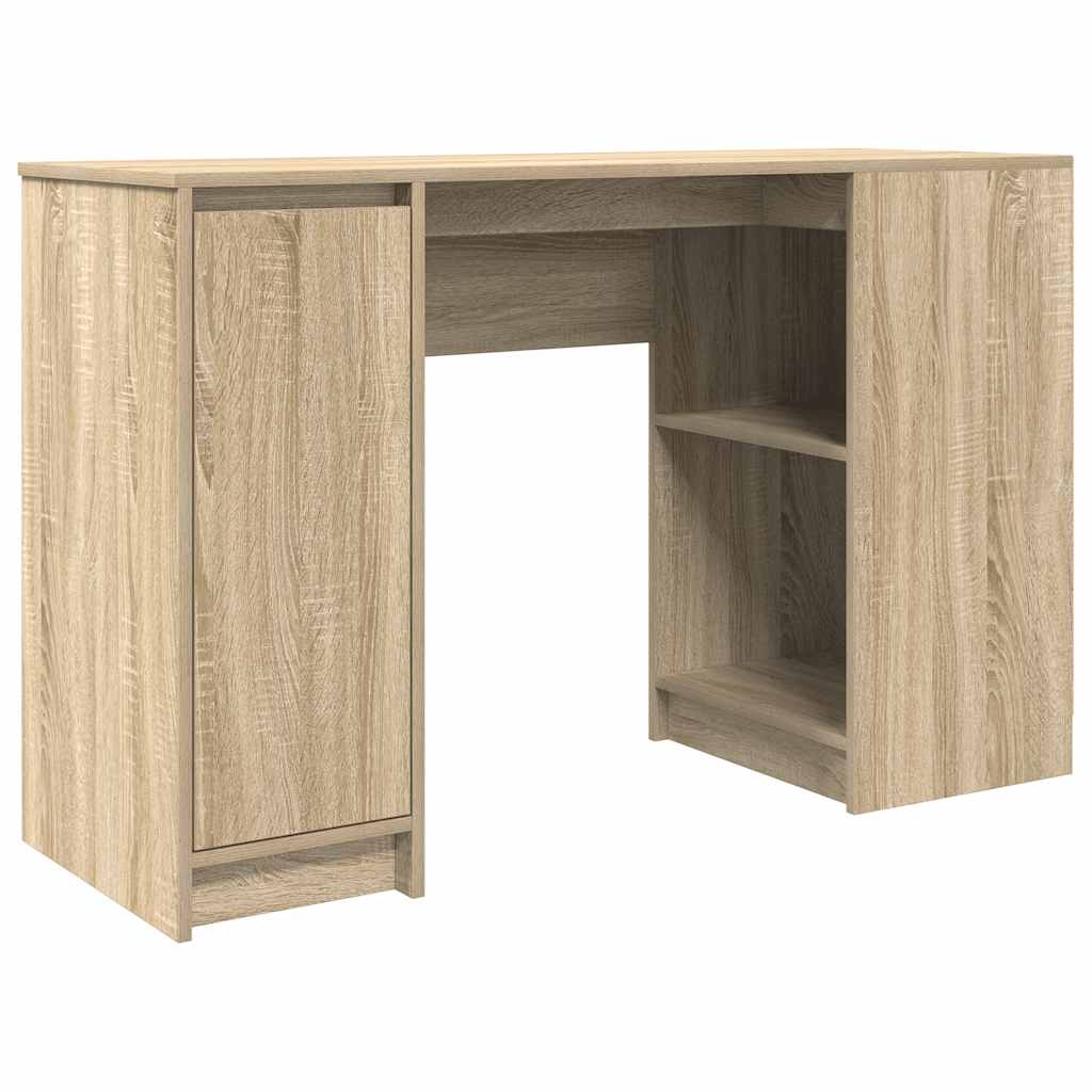 Scrivania Rovere Sonoma 120x42x76 Cm In Legno Multistrato