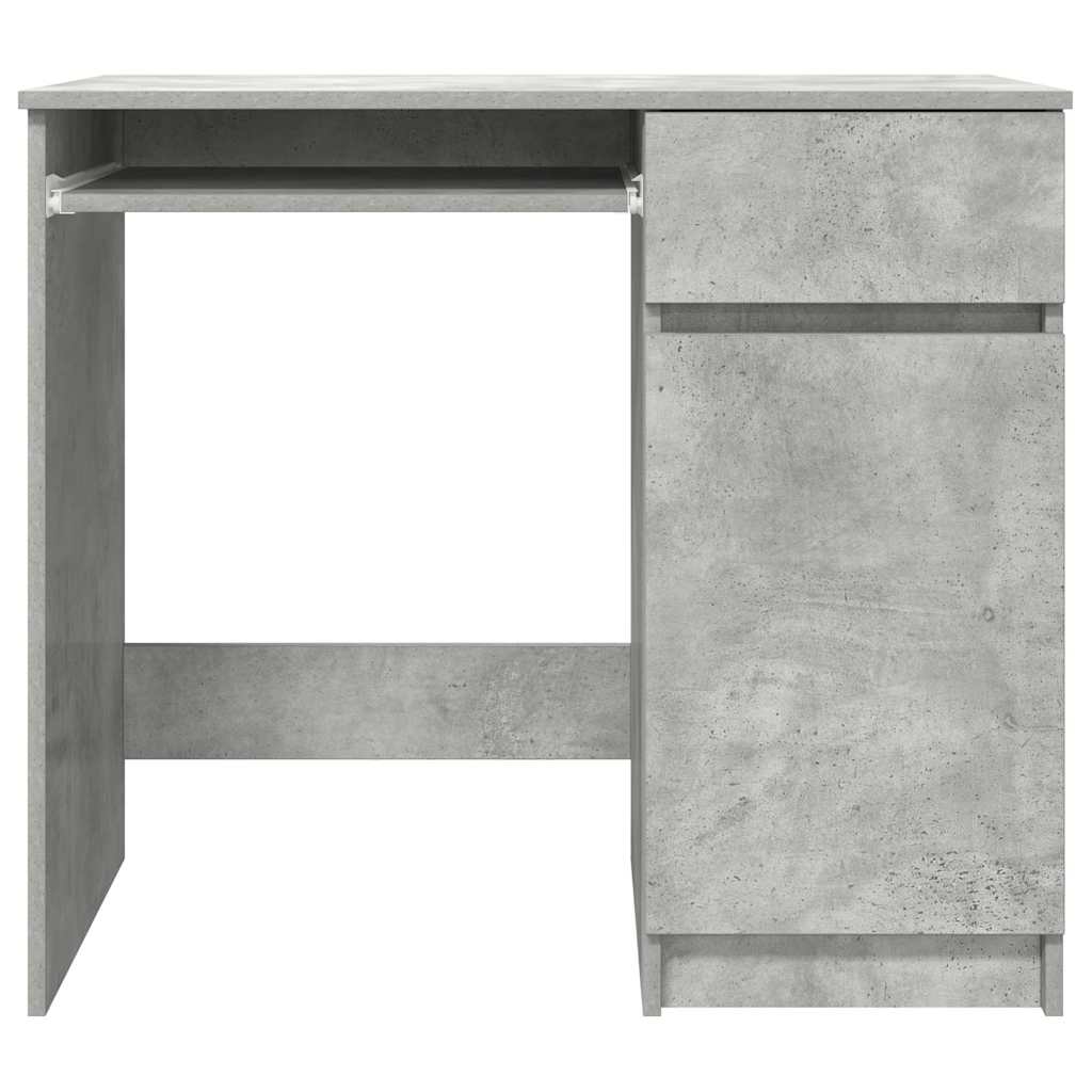 Scrivania Grigio Cemento 86x49x76 Cm In Legno Multistrato - Image 6