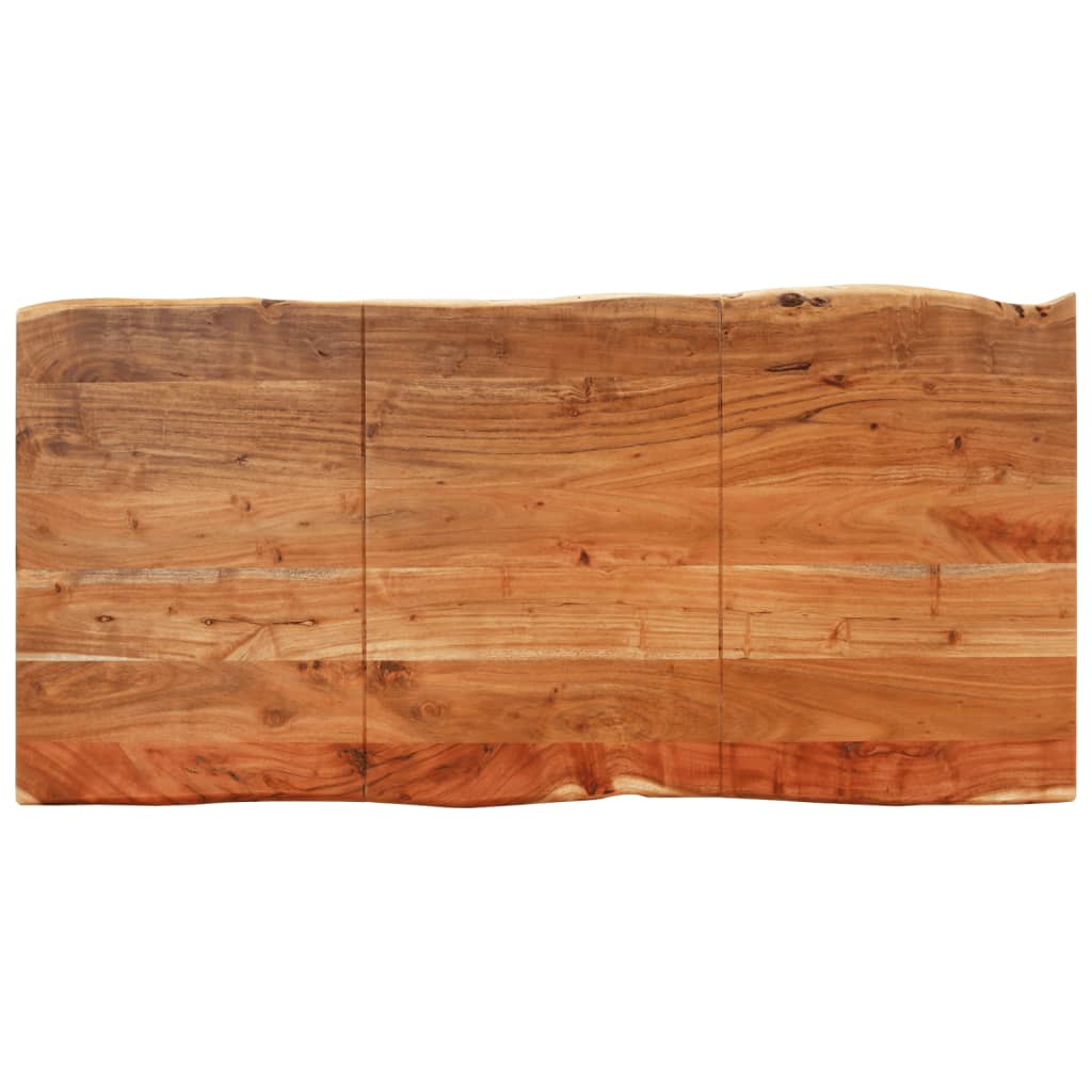 Tavolo Da Pranzo 140x70x76 Cm In Legno Massello Di Acacia