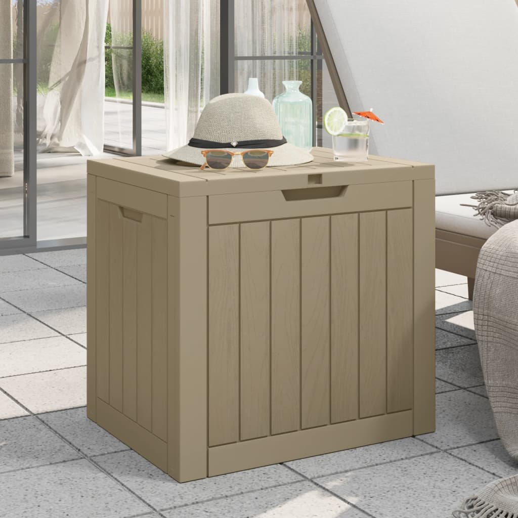 Contenitore Giardino Grigio 55,5x43x53 Cm Polipropilene