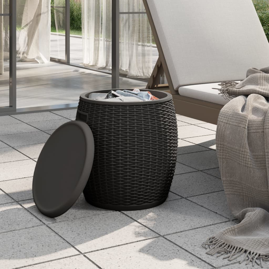 Contenitore Da Giardino 4 In 1 Polipropilene Nero