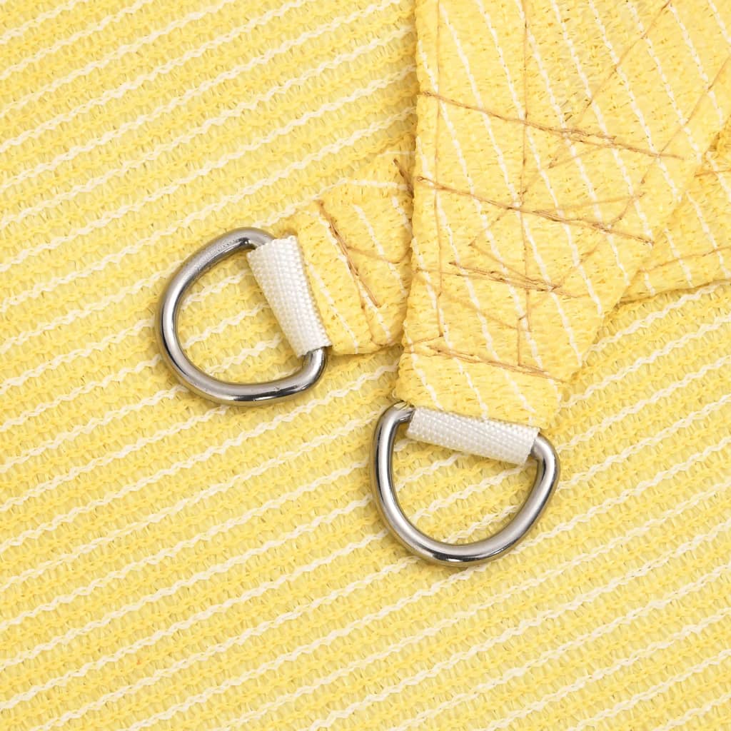 Vela Parasole 160 G/m² Beige 3,5x3,5x4,9 M In Hdpe - Image 5