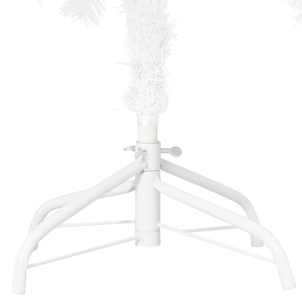 Albero Di Natale Artificiale Con Aghi Realistici Bianco 240 cm - Image 3