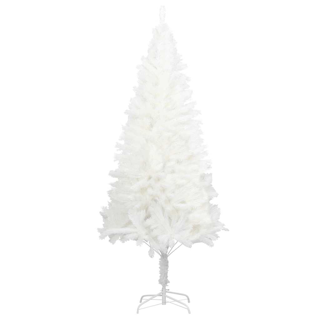 Albero Di Natale Artificiale Con Aghi Realistici Bianco 210 cm - Image 6