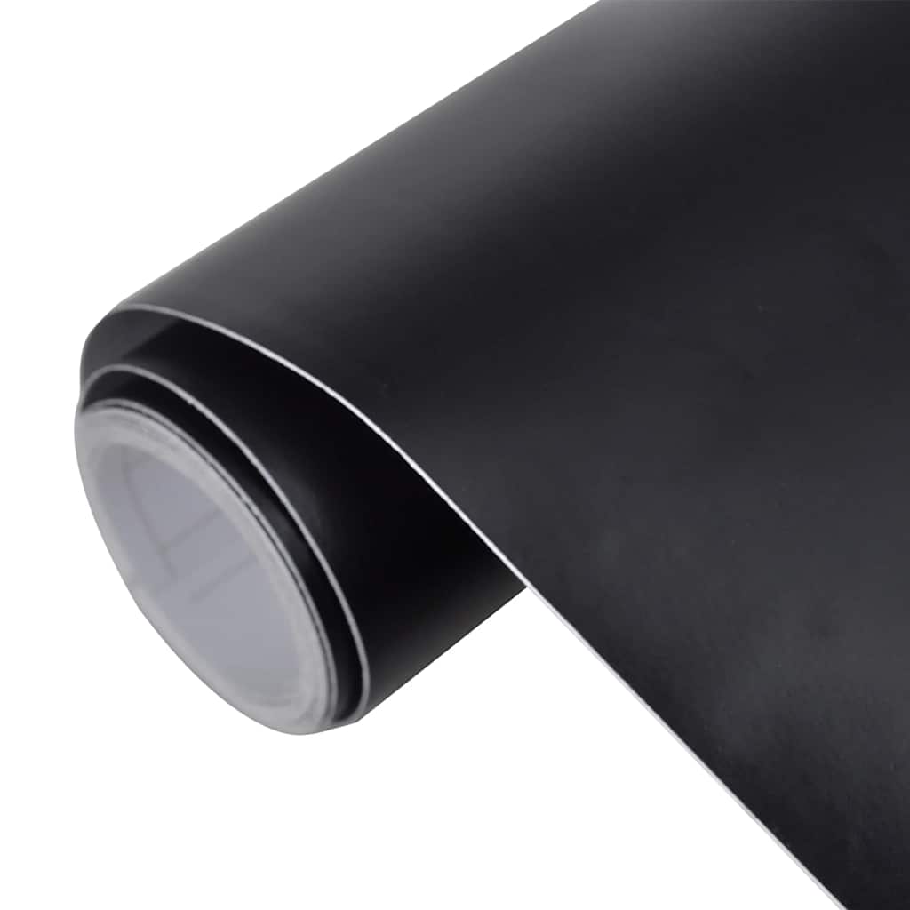Pellicole Per Auto 2pz Nero Opaco 100x150cm + 50x150cm