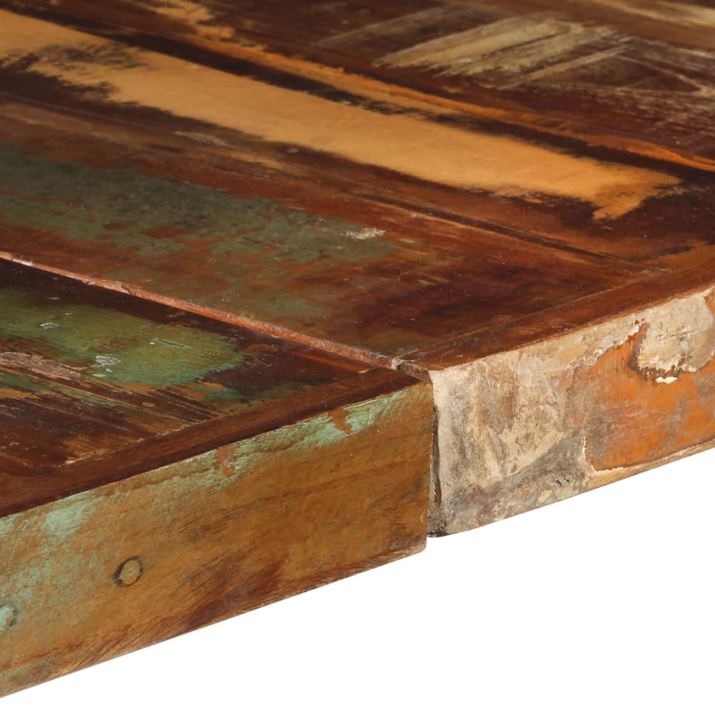Tavolo Da Pranzo 140x140x75 Cm In Legno Massello Di Recupero
