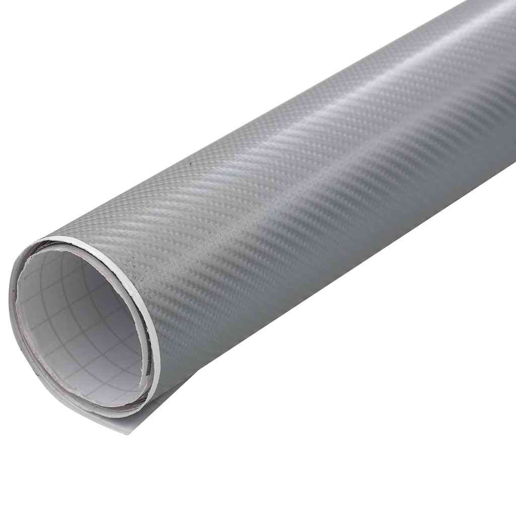 Pellicola Per Auto 4d Argento 100x150 cm