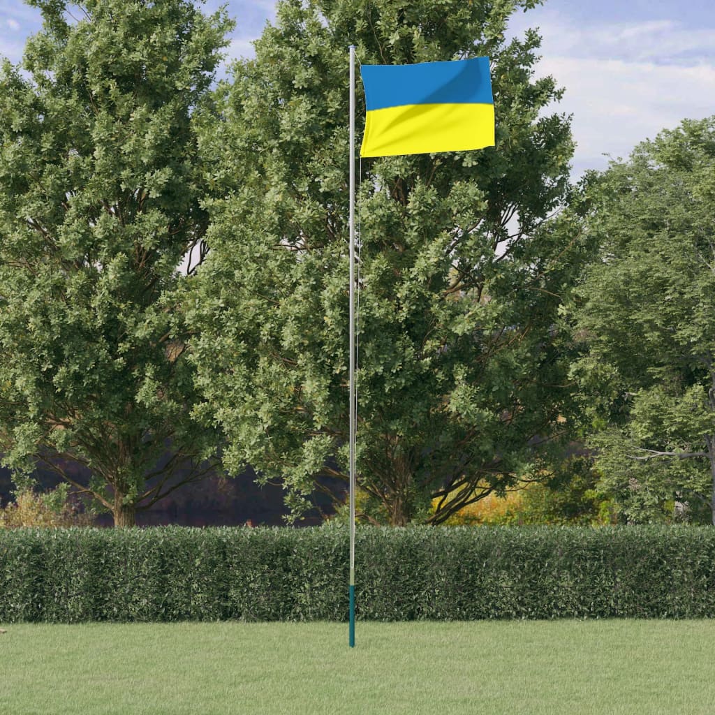 Asta E Bandiera Ucraina 6,23 M Alluminio - Image 3