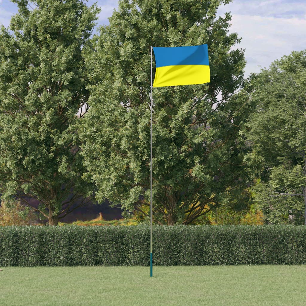 Asta E Bandiera Ucraina 5,55 M Alluminio - Image 4