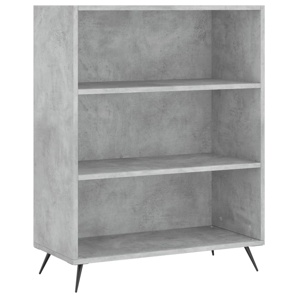Credenza Grigio Sonoma 69,5x32,5x180 Cm Legno Multistrato - Image 4