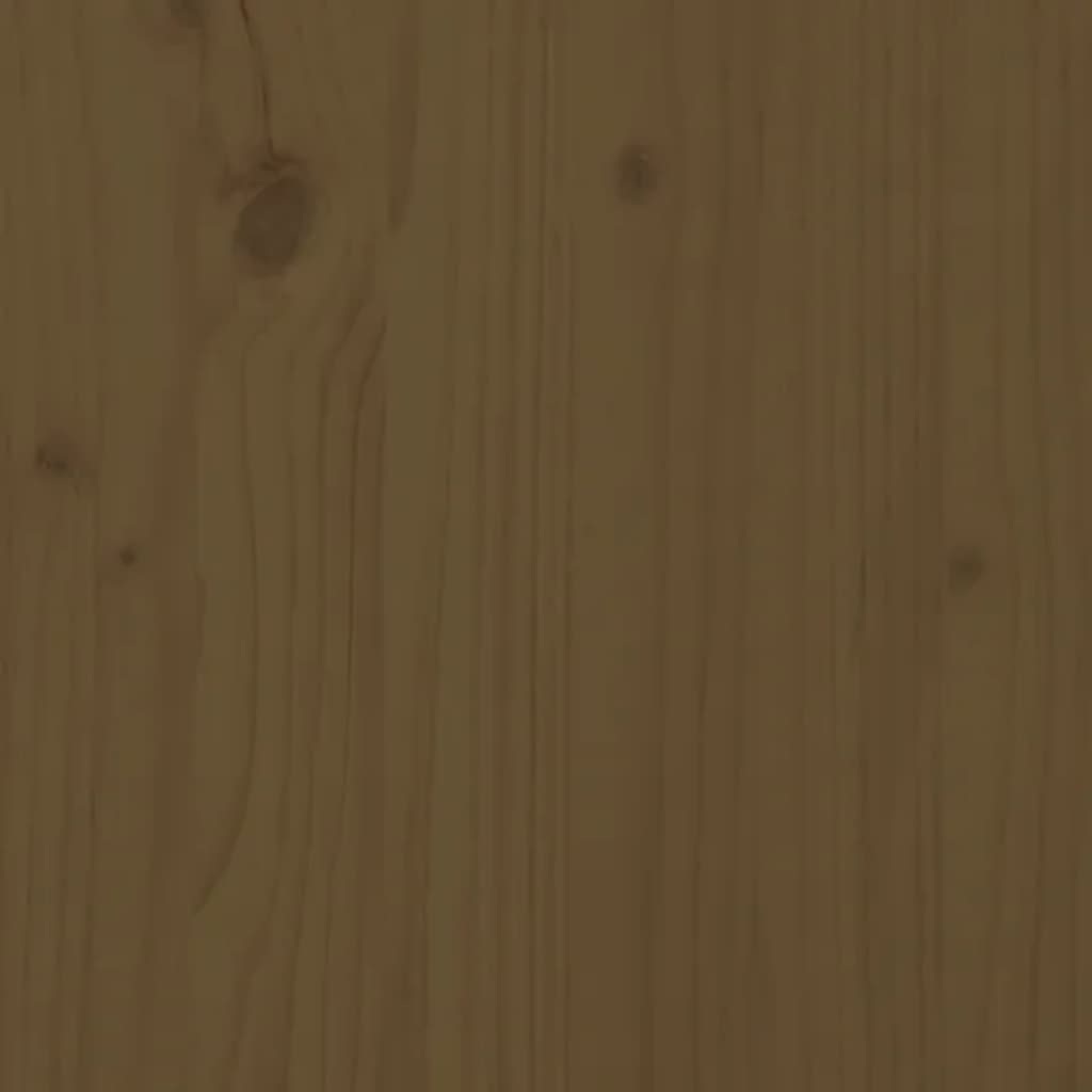 Scarpiera Ambrata 70x38x45,5 Cm In Legno Massello Di Pino - Image 3