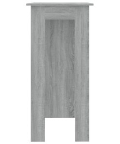 Tavolino Da Bar Con Ripiani Grigio Sonoma 102x50x103,5 cm