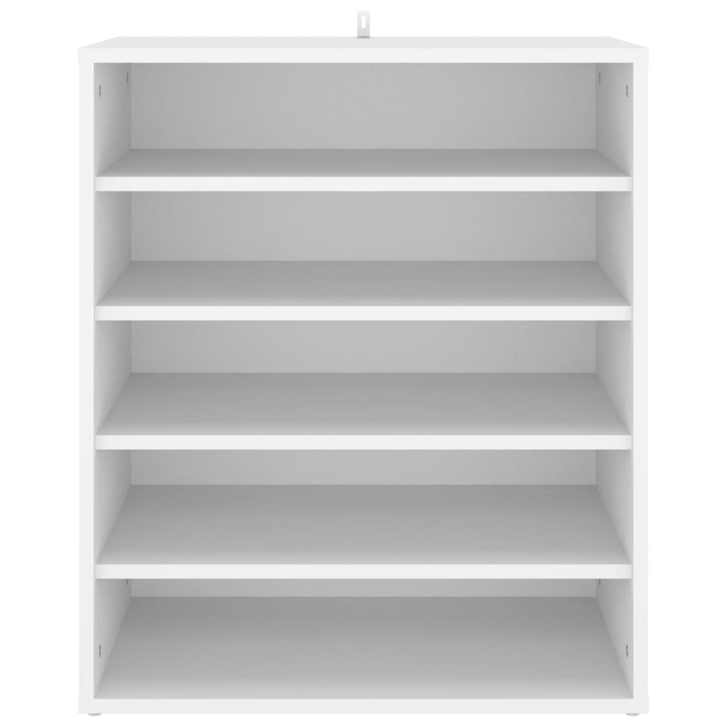 Scarpiera Bianca 60x35x70 Cm In Truciolato