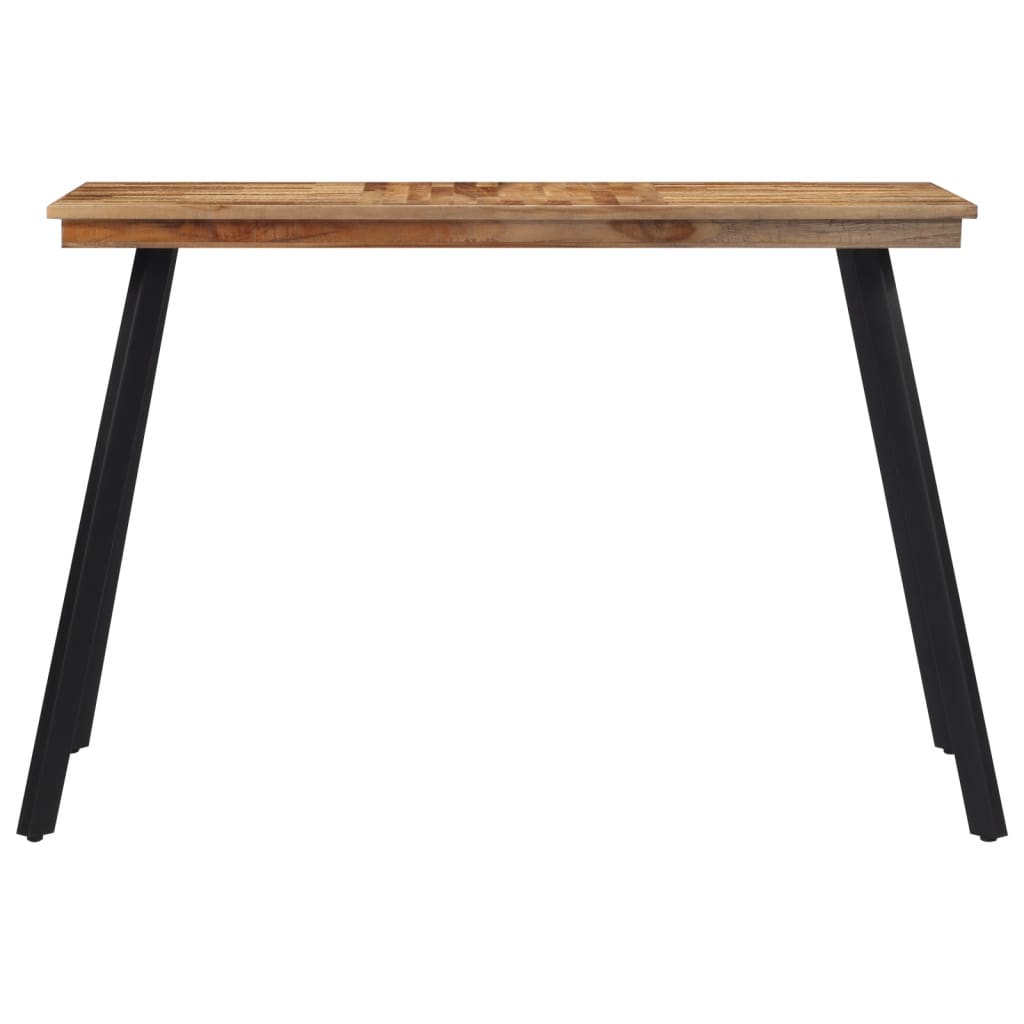 Tavolo Da Pranzo 120x62x76 Cm In Legno Massello Di Teak
