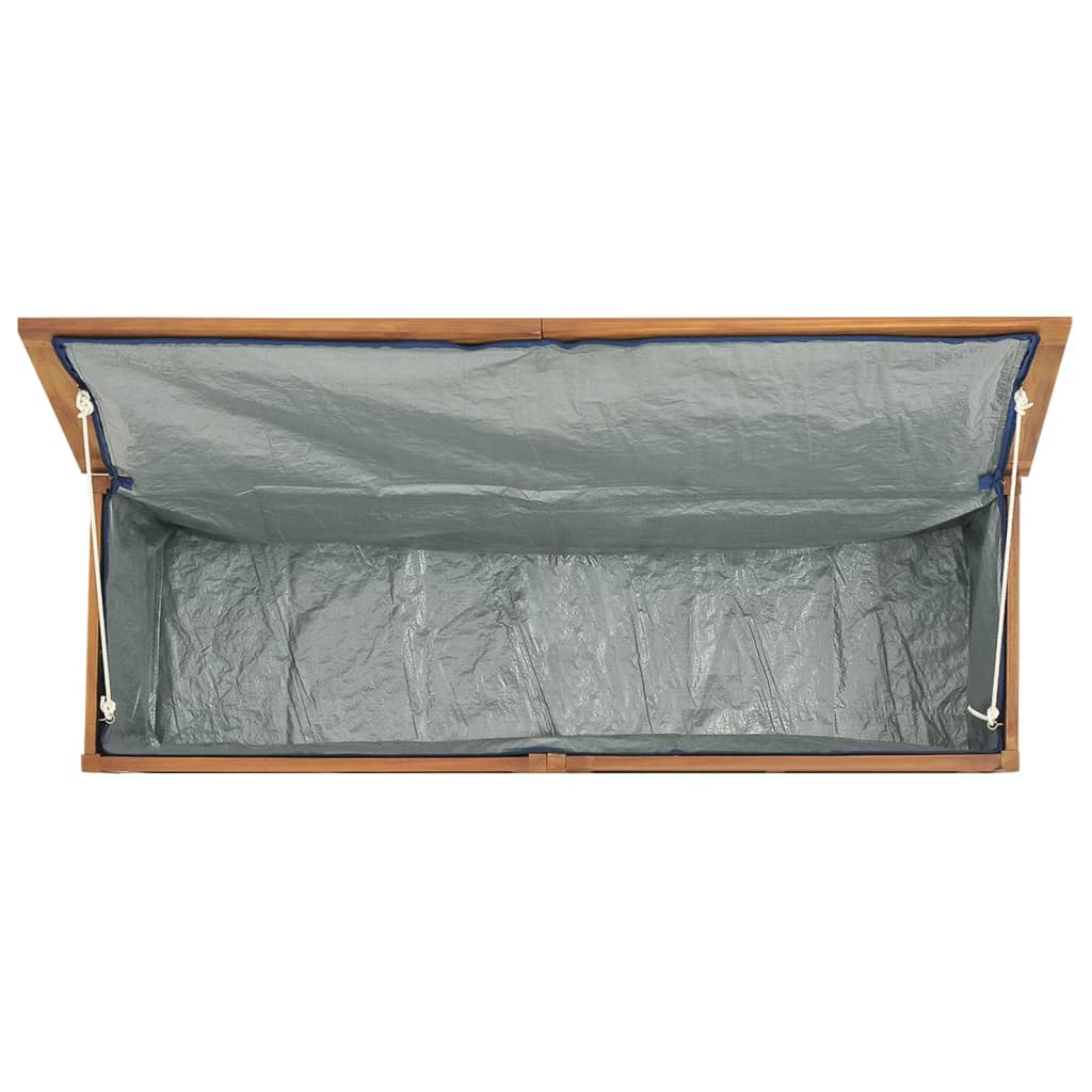 Cassa Da Giardino 150x50x55 Cm In Legno Massello Di Teak - Image 4