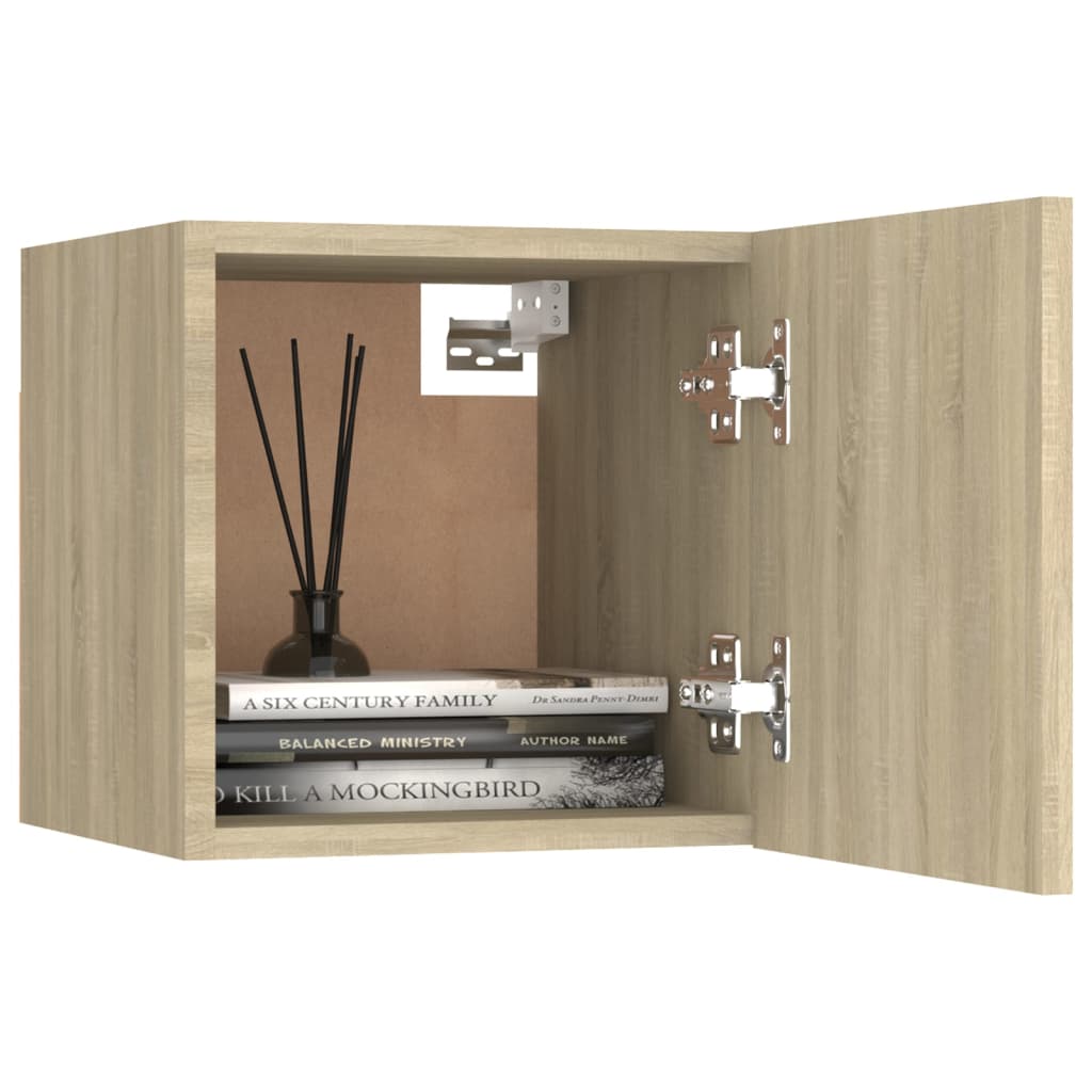 Set Di Mobili Porta Tv 6 Pz Rovere Sonoma In Legno Multistrato - Image 4
