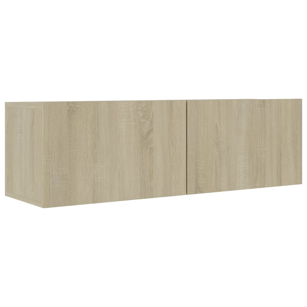 Set Mobili Porta Tv 8pz Rovere Sonoma In Legno Multistrato - Image 6