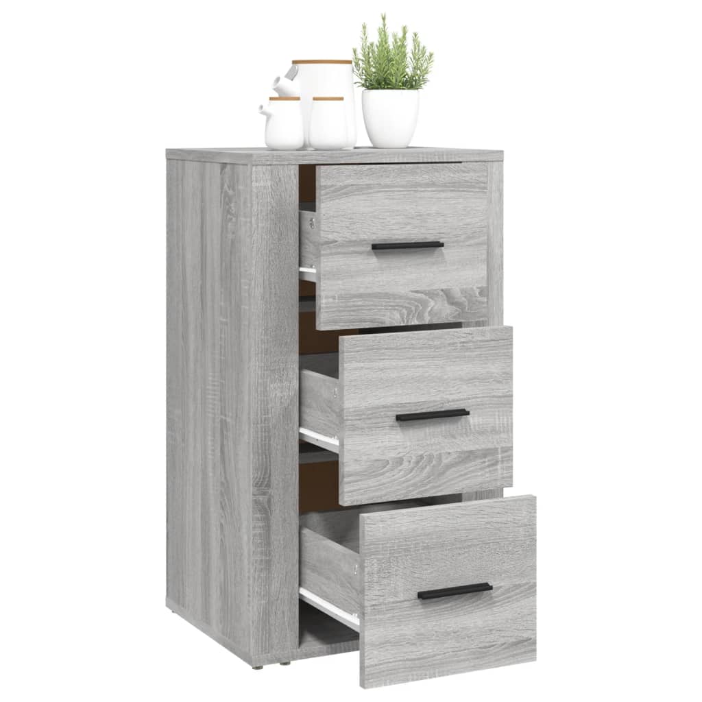 Credenza Grigio Sonoma 40x33x70 Cm In Legno Multistrato