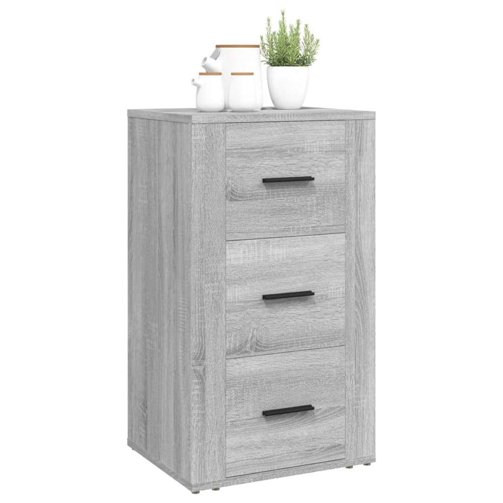 Credenza Grigio Sonoma 40x33x70 Cm In Legno Multistrato - Image 6