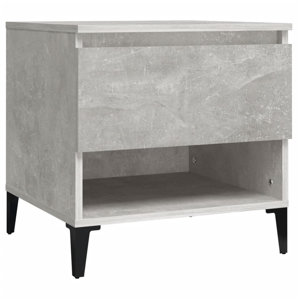 Tavolini 2pz Grigio Cemento 50x46x50 Cm In Legno Multistrato - Image 6