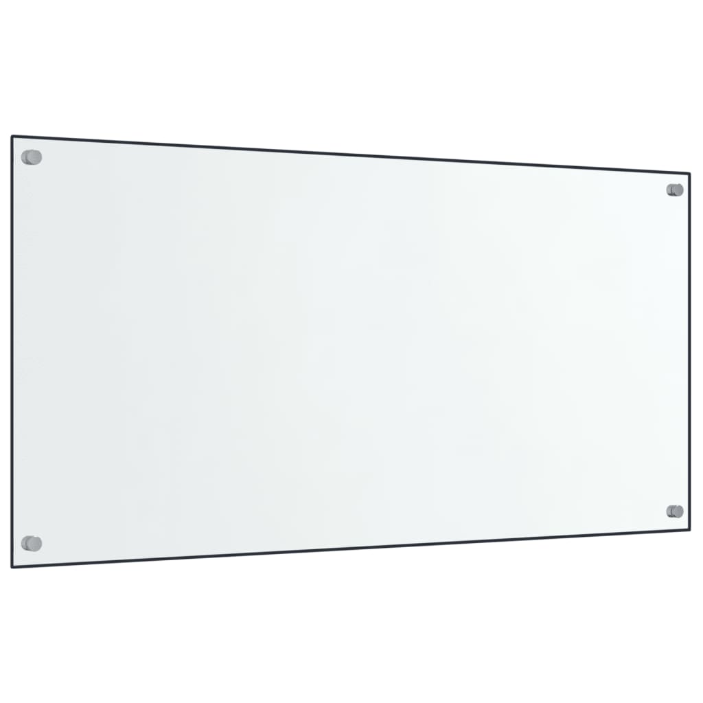 Paraschizzi Per Cucina 2 Pz Trasparente 80x60cm Vetro Temperato - Image 3