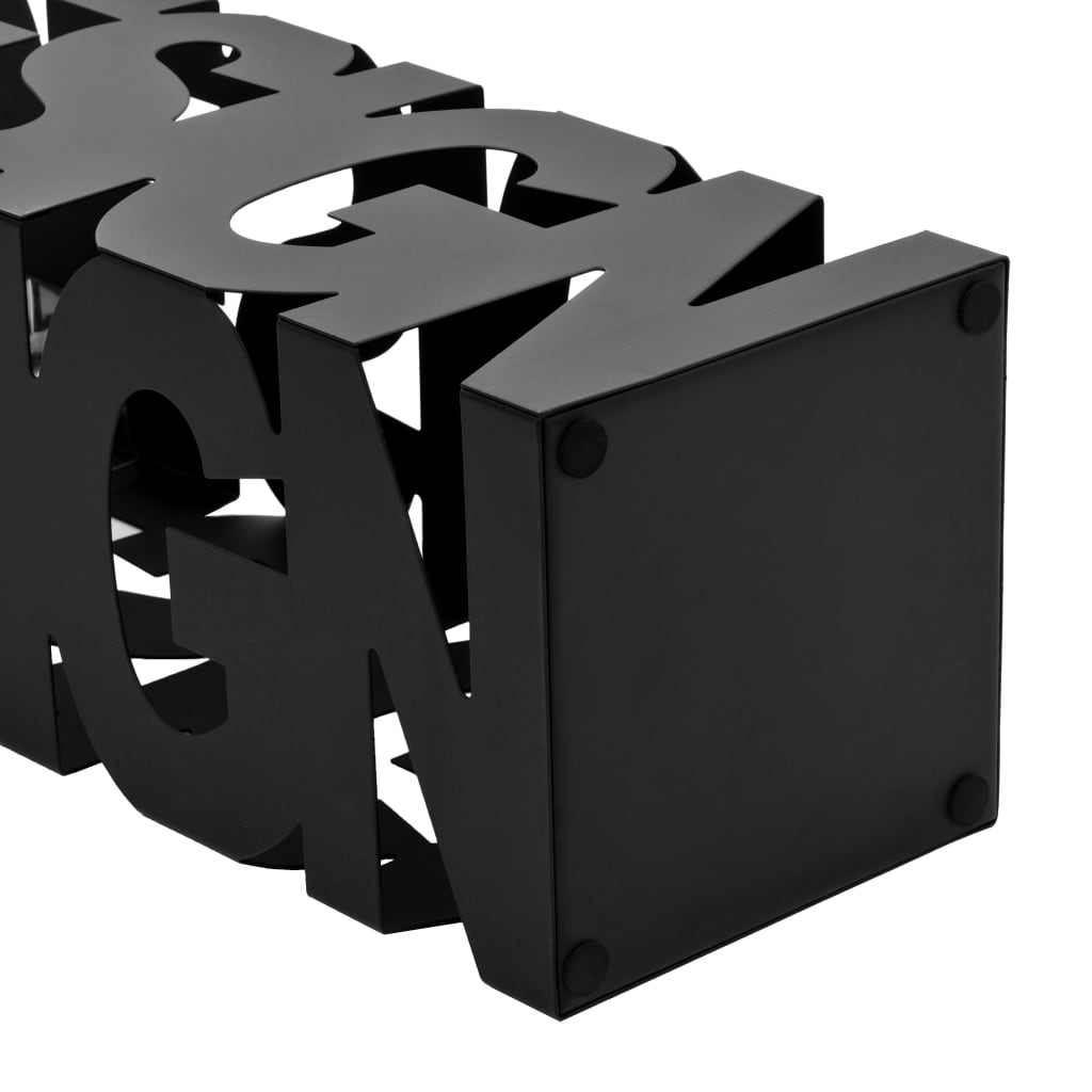 Porta Ombrelli Design In Acciaio Nero