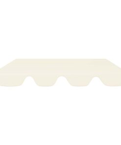 Baldacchino Per Dondolo Giardino Crema 188/168x145/110 cm