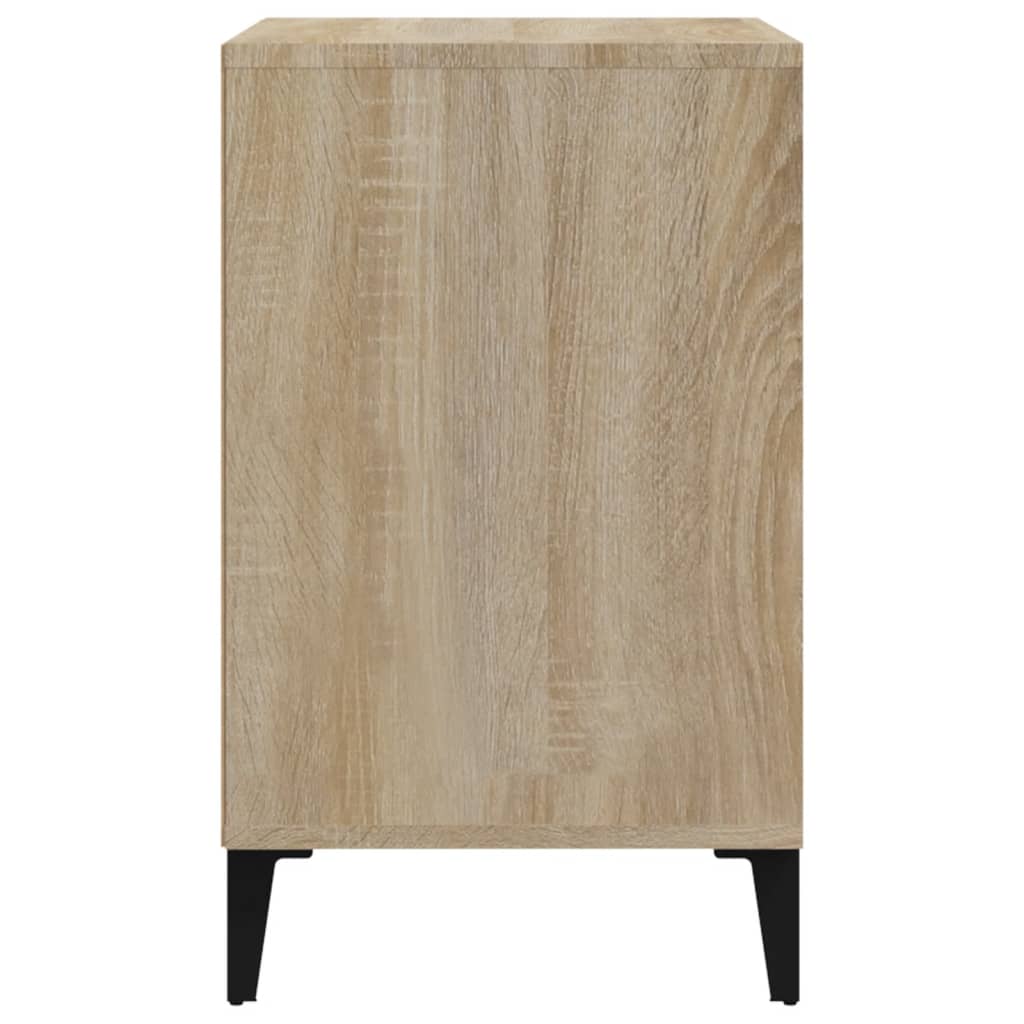 Scarpiera Rovere Sonoma 102x36x60 Cm In Legno Multistrato - Image 4