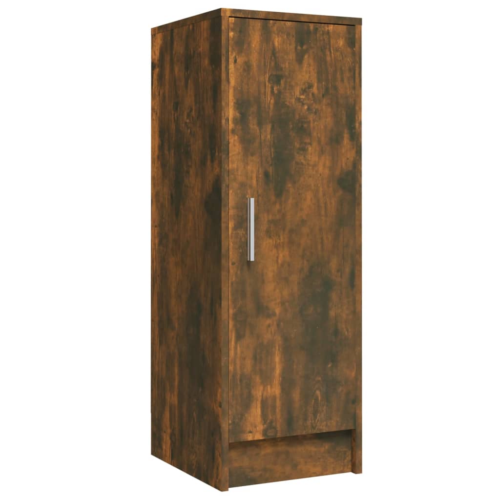 Scarpiera Rovere Fumo 32x35x92 Cm In Legno Multistrato - Image 5