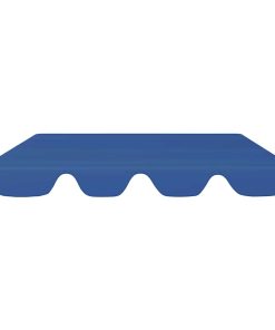 Baldacchino Per Dondolo Giardino Blu 188/168x145/110 cm