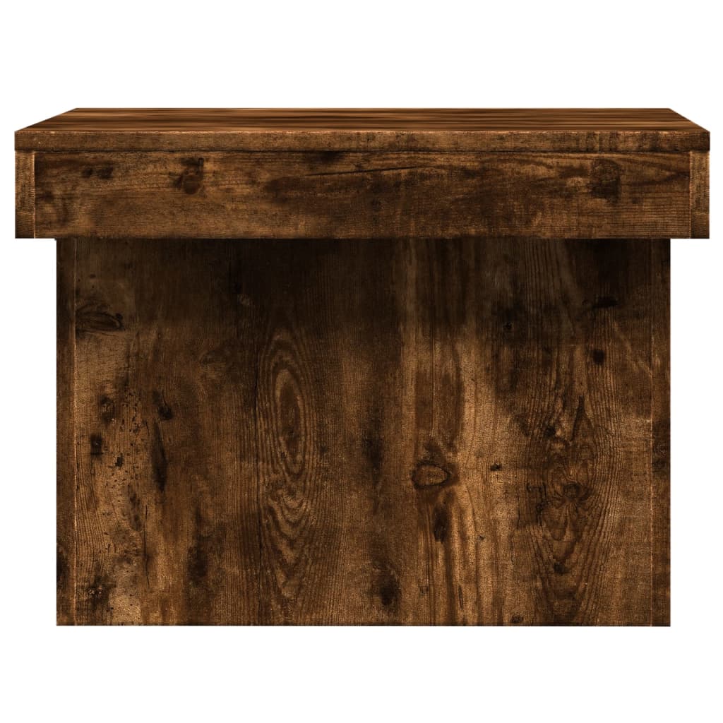 Tavolino Da Salotto Rovere Fumo 80x55x40 Cm Legno Multistrato - Image 4