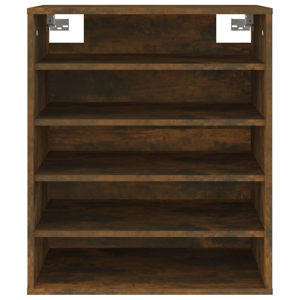 Scarpiera Rovere Fumo 60x35x70 Cm In Legno Multistrato - Image 3