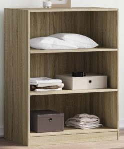 Armadio Rovere Sonoma 77x48x102 Cm In Legno Multistrato