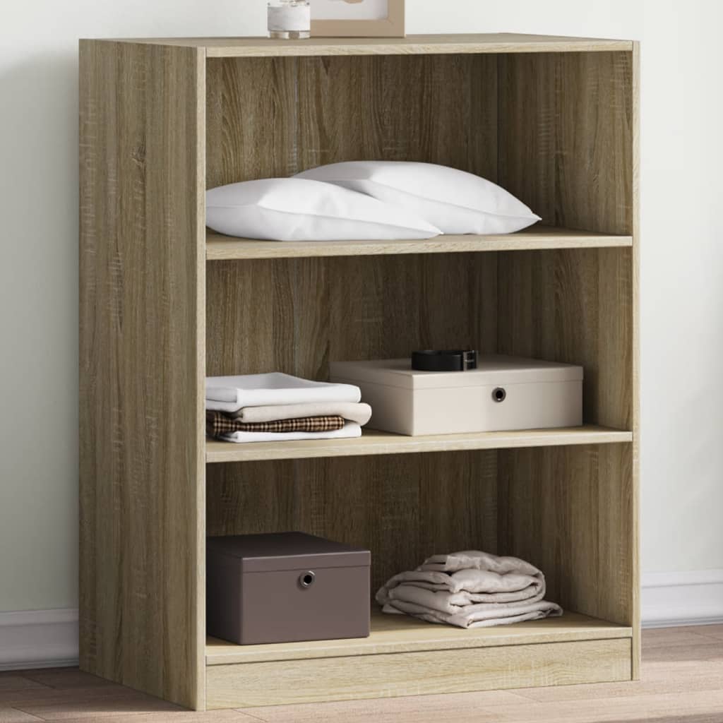 Armadio Rovere Sonoma 77x48x102 Cm In Legno Multistrato